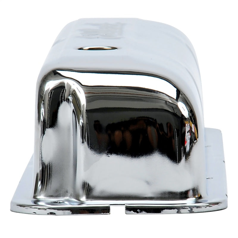 Edelbrock Valve Cover, Signature Series, Ford, 1958-1976 FE V8, Chrome 4462 Photo - Unmounted