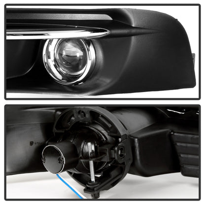 Spyder Chrysler 200 2011-2014 OEM Fog Light W/Universal Switch- Clear FL-C20011-C 5080387 5080387 User 1