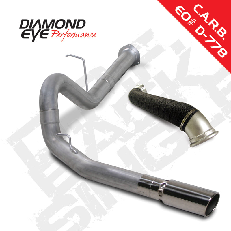 Diamond Eye Performance Diamond Eye KIT 4in DPF-BACK SGL w/ TDP AL 07.5-10 Chevy/GMC 6.6L Duramax 2500/3500 K4129A K4129A Photo - Primary