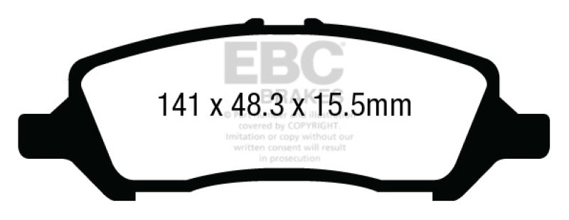 EBC Disc Brake Pad Set DP23009 Photo - Primary