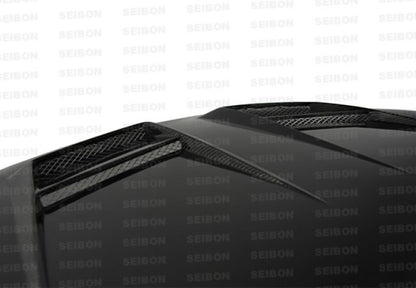 Seibon Carbon Fiber Hood For 2010-2014 VW Golf / GTI (Shaved) HD1011VWGTIB-DV Photo - Primary