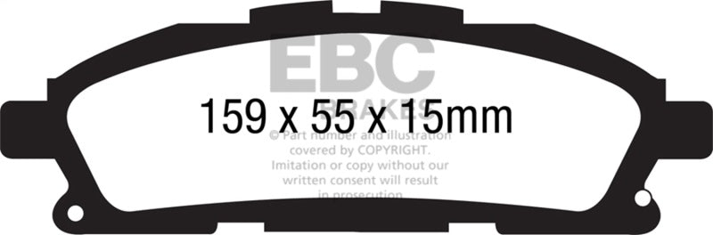 EBC Disc Brake Pad Set DP61877 Photo - Primary