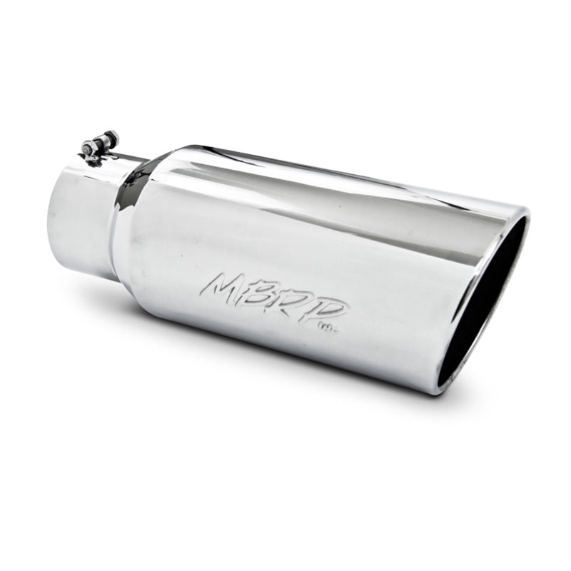 MBRP Universal Tip 7in O.D. Rolled End 5in inlet 18in length T5127 Photo - Primary