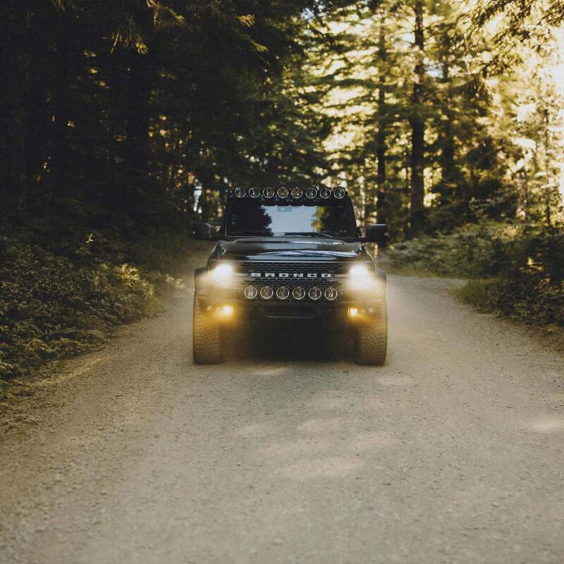 KC HiLiTES Three Light Fog Pocket Kit 21-  Ford Bronco 97168 97168 Photo - lifestyle view