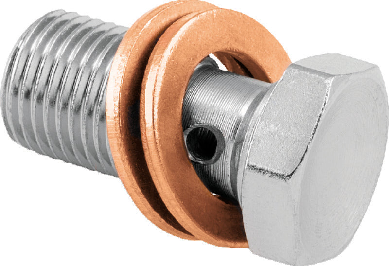 TwinPower Twin Power Chrome Brake Fitting 7/16 Inch Banjo Bolt 035958 035958 Photo - Primary