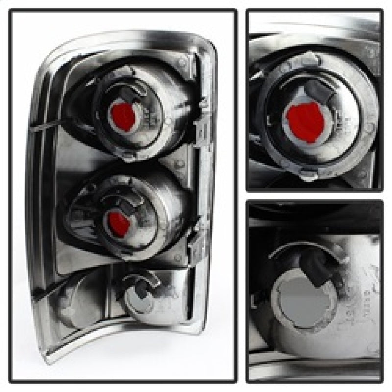 Spyder Chevy Suburban/Tahoe 1500/2500 00-06 Euro Style Tail Lights Black Smoke ALT-YD-CD00-BSM 5077998 5077998 Photo - Unmounted