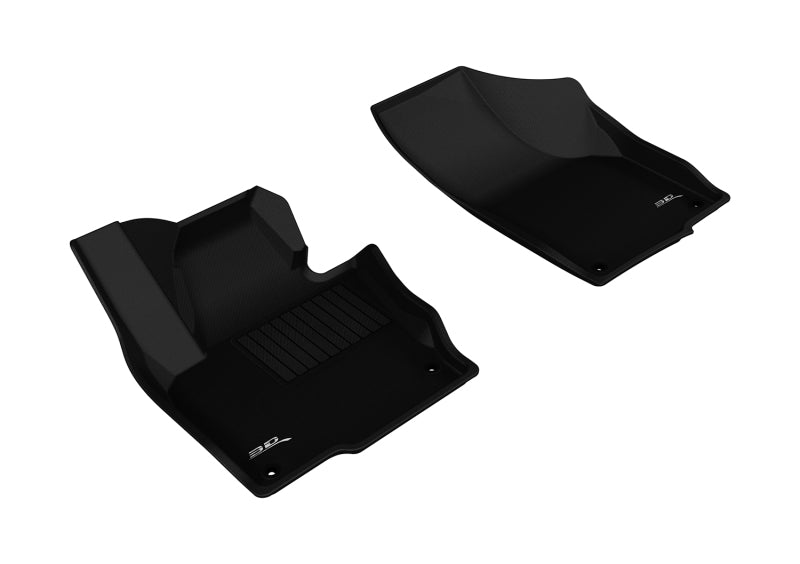 3D MAXpider 2009-2019 Volkswagen Tiguan/Tiguan Limited Kagu 1st Row Floormat - Black L1VW02111509 L1VW02111509 Photo - Primary