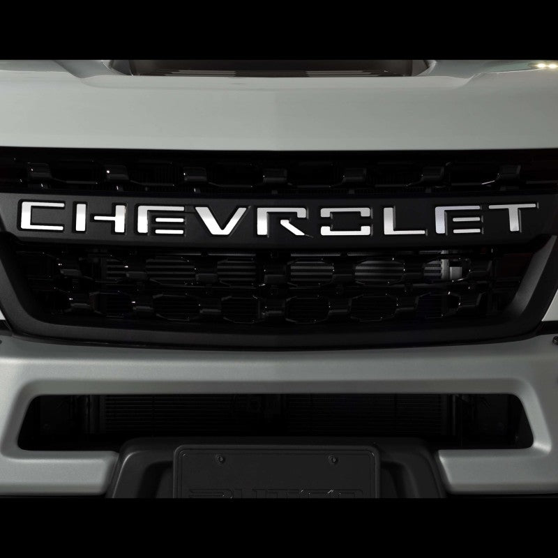 Putco 2020 Chevy Silverado HD - Grille Letters - Stainless Steel Chevrolet Letters 55553GM 55553GM Photo - Primary