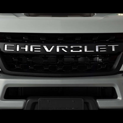Putco 2020 Chevy Silverado HD - Grille Letters - Stainless Steel Chevrolet Letters 55553GM 55553GM Photo - Primary
