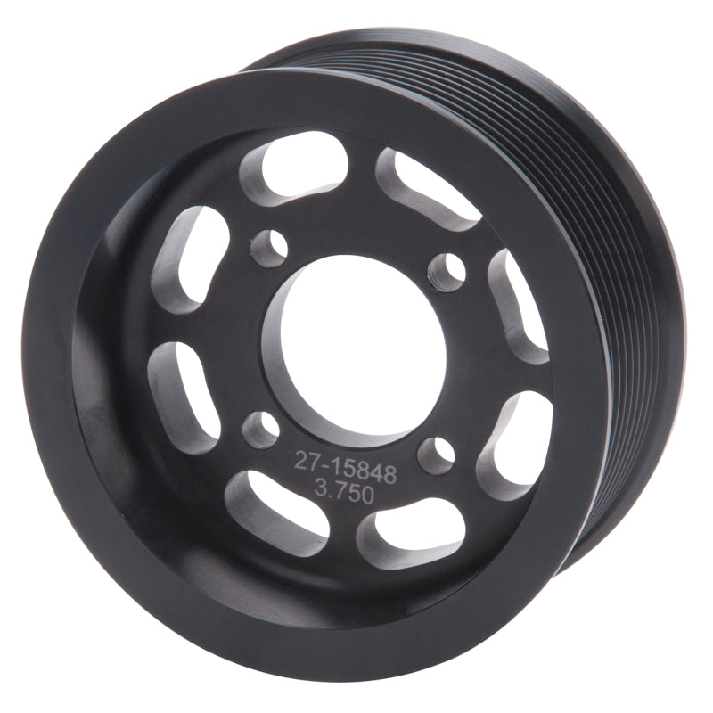 Edelbrock Pulley Supercharger Enforcer 10 Rib 3 75In Black 15848 15848 Photo - Primary