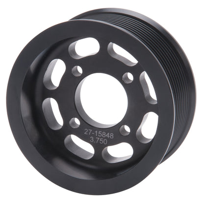 Edelbrock Pulley Supercharger Enforcer 10 Rib 3 75In Black 15848 15848 Photo - Primary