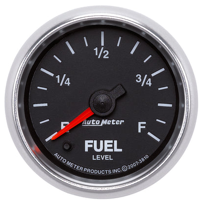 AutoMeter GS 2 1/16in. 0-280 Ohms Fuel Level Gauge - Stepper Motor 3810 3810 Photo - Primary