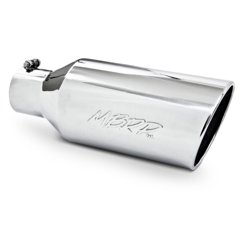 MBRP Universal Tip 7inch O.D. Rolled End 4inch inlet 18inch length T5126 Photo - Primary