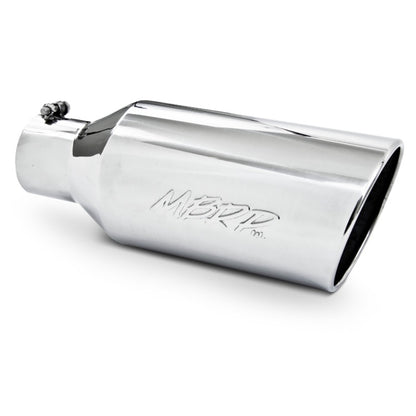 MBRP Universal Tip 7inch O.D. Rolled End 4inch inlet 18inch length T5126 Photo - Primary