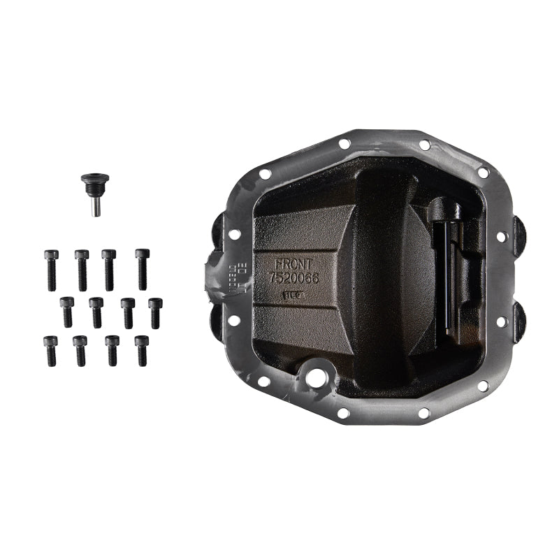 ARB Diff Cover Blk Jeep JL Rubicon Front 0750011B 0750011B Photo - Unmounted