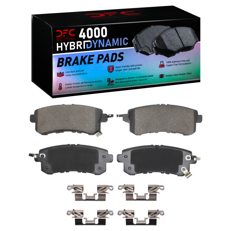 DFC DFC 4000 HybriDynamic Brake Pads Brakes, Rotors & Pads Brake Pads - OE main image