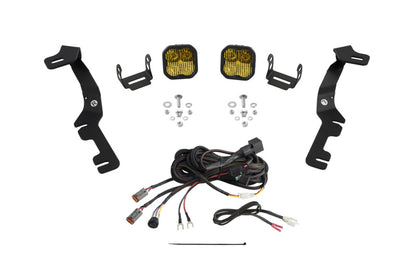 Diode Dynamics Stage Series Ditch Light Kit for 2019-Present Ram SS3 - Sport Yellow Combo DD7600 DD7600 Photo - Primary
