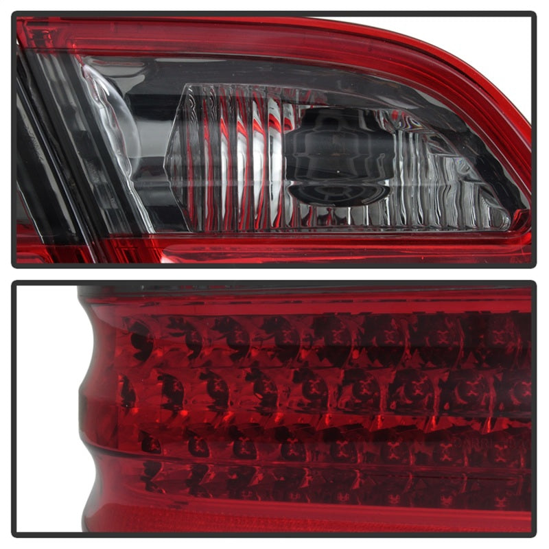 SPYDER Xtune Mercedes Benz W210 E-Class 96-02 LED Tail Lights Red Smoke ALT-CL-MBW210-LED-RSM 5020659 5020659 Photo - Unmounted