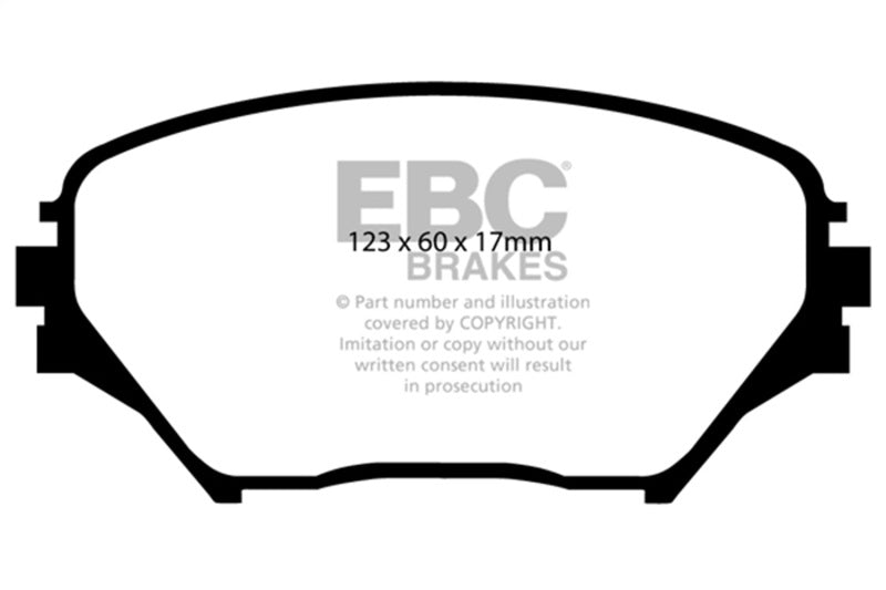 EBC Disc Brake Pad Set DP61402 Photo - Primary