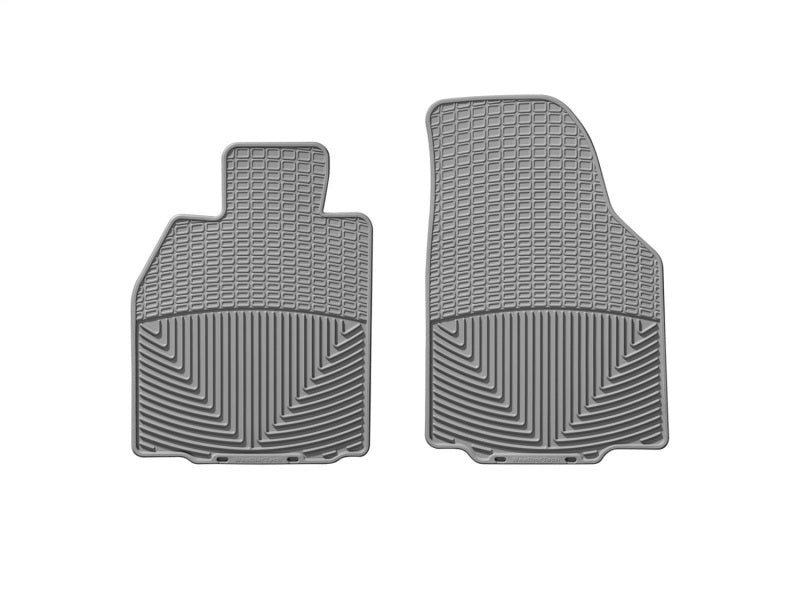 WeatherTech WT Rubber Mats - Front - Grey Floor Mats Floor Mats - Rubber main image