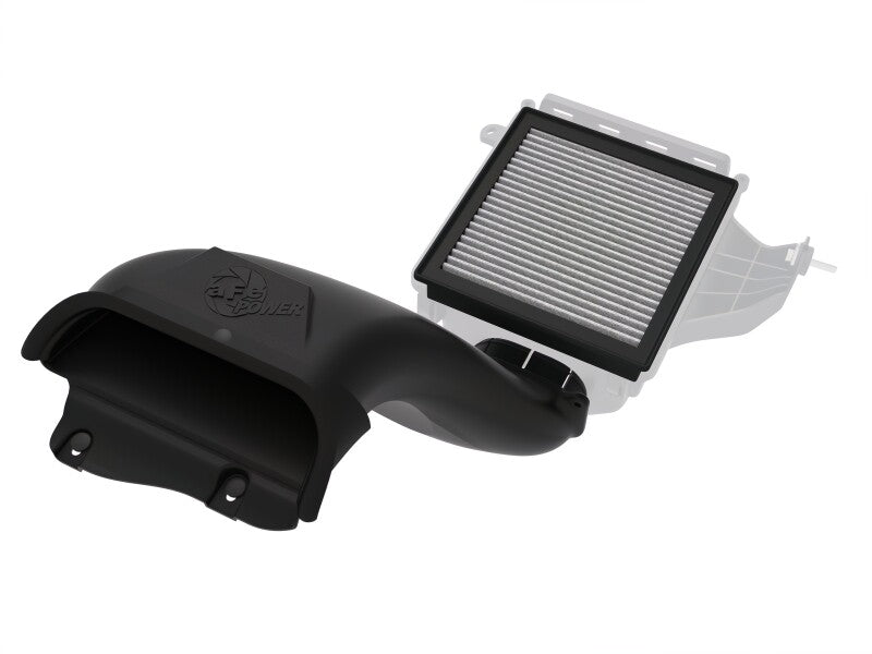 aFe 21-24 Ford F-150 V6/V8 Dynamic Air Scoop w/ Pro DRY S Filter (D.A.S. PLUS) 55-11001D 55-11001D Photo - Primary