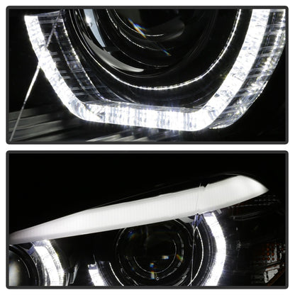 Spyder 07-10 BMW X5 E70 (HID Models Only) Projector Headlights - Black PRO-YD-BMWE7007-AFSHID-BK 5085481 5085481 Photo - Unmounted