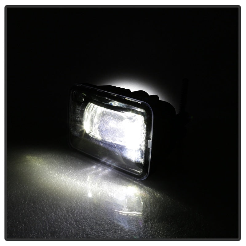 Spyder 15-18 Ford F-150 / 17-18 Ford F-250/F-350 Full LED Fog Lights - w/o Switch (FL-LED-PRO-4) 9043277 9043277 Photo - Unmounted