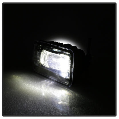Spyder 15-18 Ford F-150 / 17-18 Ford F-250/F-350 Full LED Fog Lights - w/o Switch (FL-LED-PRO-4) 9043277 9043277 Photo - Unmounted
