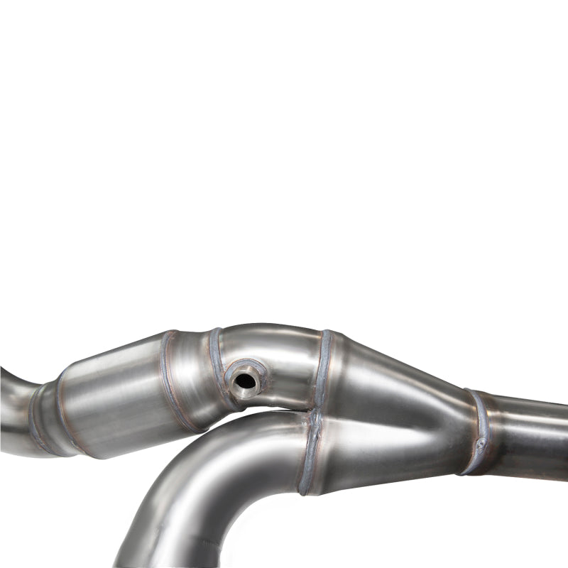 Kooks 3" x OEM Stainless GREEN Catted Y-Pipe.Must be used with  Headers 35103302 Photo - Close Up