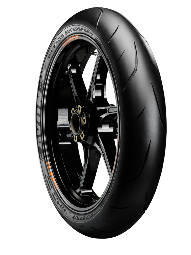 Avon Tyre Avon 3D Supersport Front Tire - 120/70ZR17 58W TL 638256