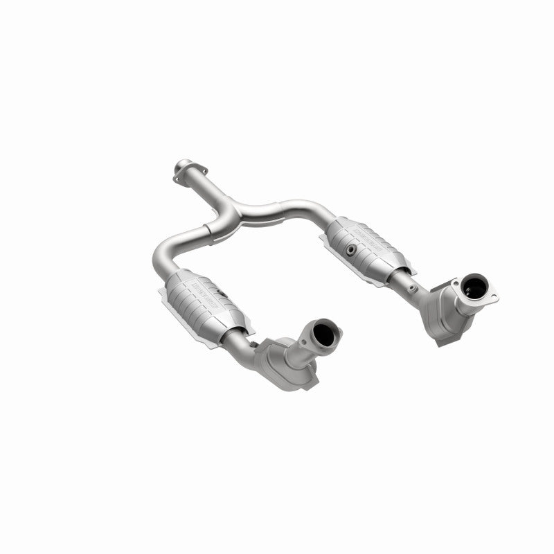 MagnaFlow Ford Mustang HM Grade Federal / EPA Compliant Direct-Fit Catalytic Converter 93345 360 Degree Image Set