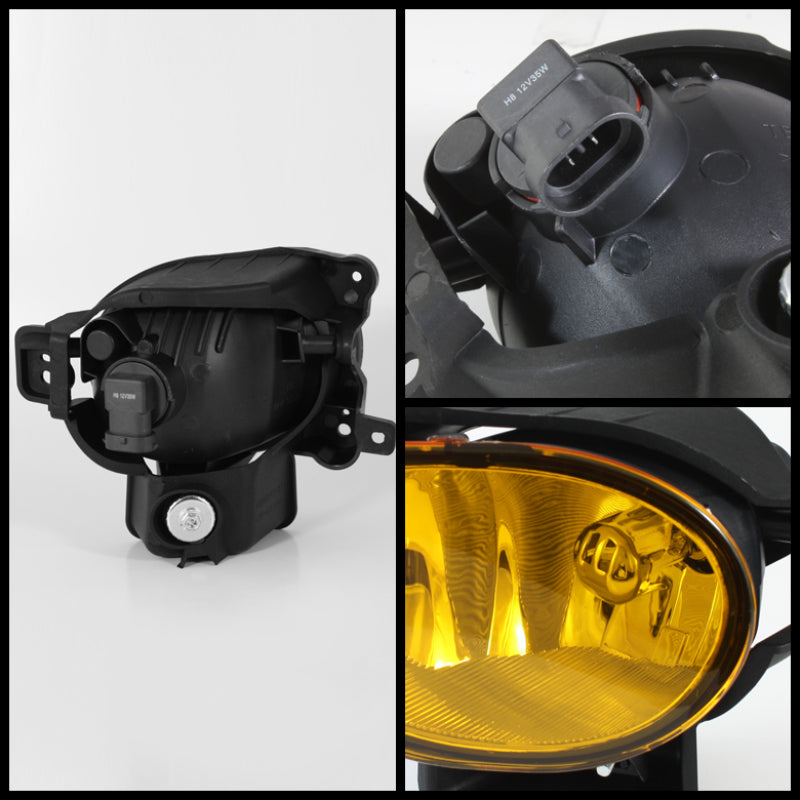 Spyder Acura TL 07-08 OEM Fog Lights wo/Switch Yellow FL-ATL08-Y 5064691 5064691 User 1