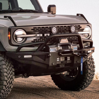 Westin 21-23 Bronco (Excl. Sport) XTS Round Bull Bar - Tex. Blk 59-731255 59-731255 Photo - Mounted
