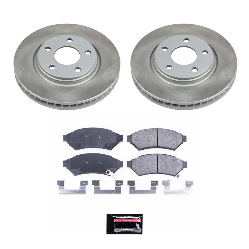 PowerStop Power Stop 2005 Saturn Relay Front Semi-Coated Rotor Kit SC1588 SC1588 Photo - Primary