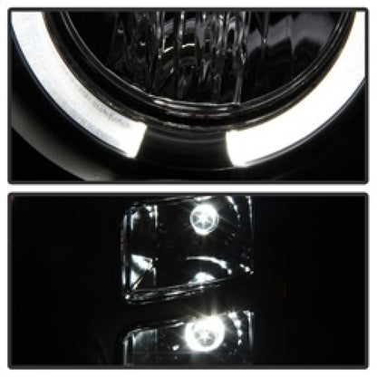 Spyder GMC Sierra 1500/GMC Sierra Denali 08-13 Projector LED Halo- LED Blk PRO-YD-GS07-HL-BK 5010605 5010605 Photo - Unmounted