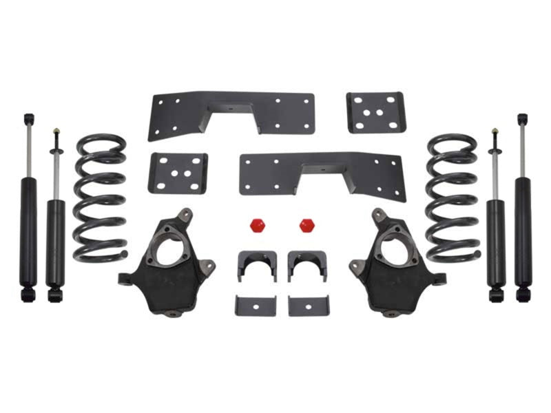 MaxTrac 99-06 GM C1500 2WD V8 3in/5in Lowering Spindle Kit KS330935-8 KS330935-8 Photo - Primary