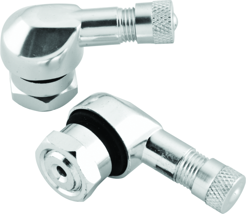 BikeMaster Valve Stem 2/Piece Pack Silver 151790 151790 Photo - Primary