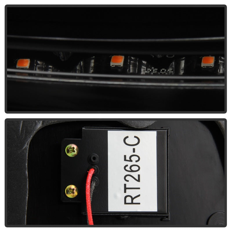 Spyder 08-11 Subaru Impreza WRX 4DR LED Tail Lights - Black Smoke ALT-YD-SI084D-LED-BSM 5087980 5087980 Photo - Unmounted