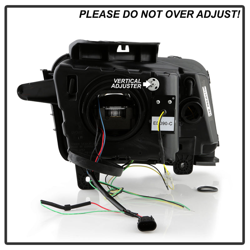SPYDER Chevy Camaro 10-13 High-Power LED Module - Black (PRO-YD-CCAM2010AP-SEQ-BK) 5088536 5088536 User 5