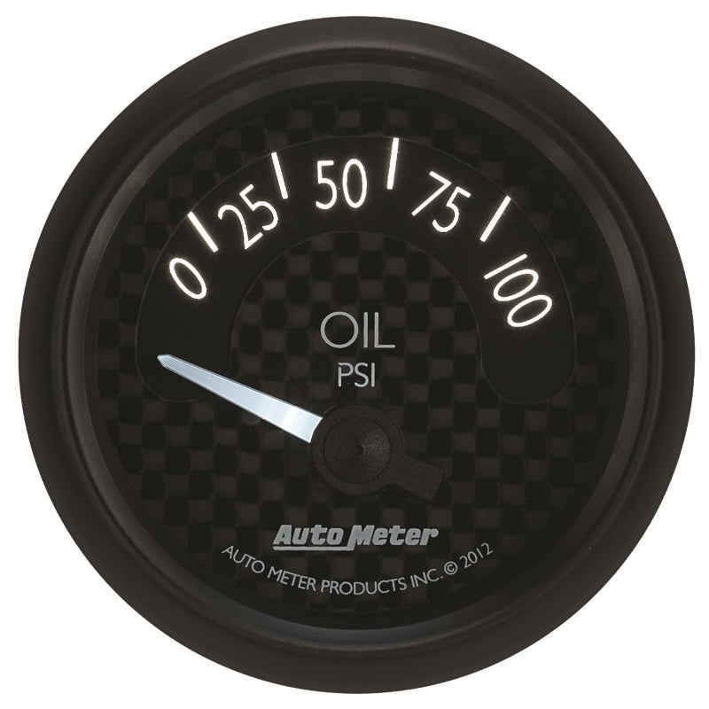 Autometer GT Series 52mm Short Sweep Electronic 0-100 psi Oil Pressure 8027 8027 User 4