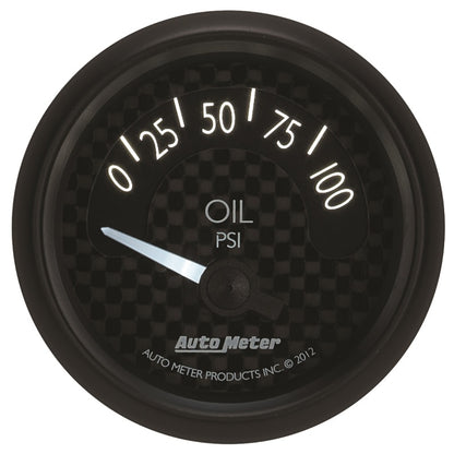 Autometer GT Series 52mm Short Sweep Electronic 0-100 psi Oil Pressure 8027 8027 User 4