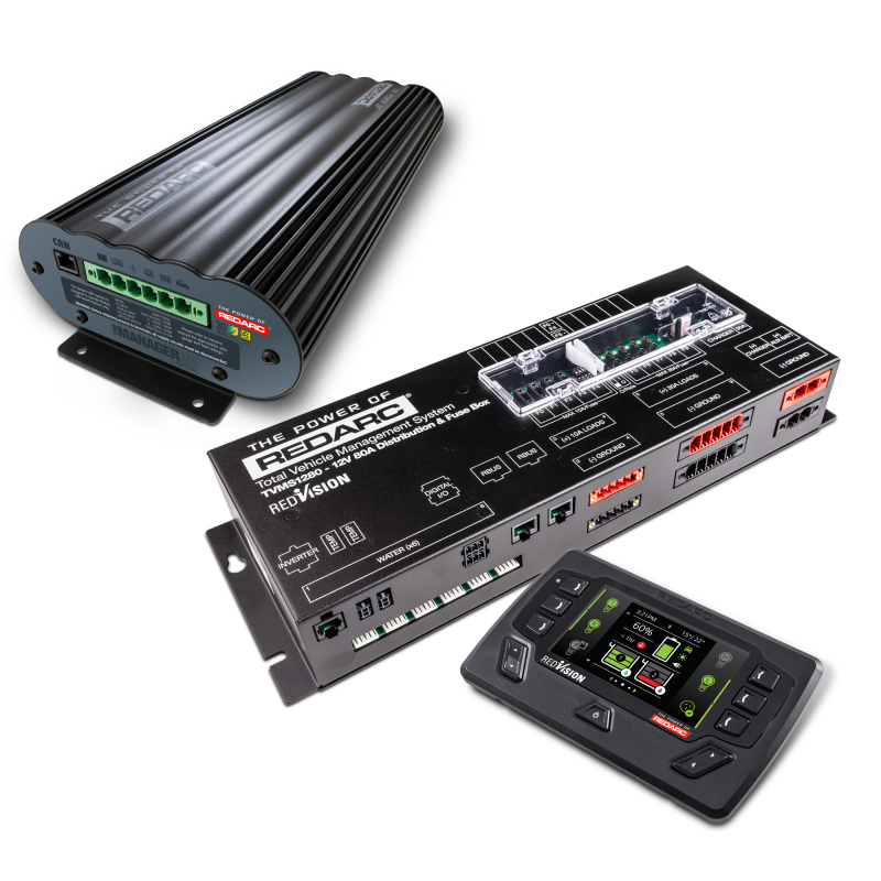 REDARC Total Vehicle Management System - Prime w/Manager30 System & RedVision Display TVMSKIT05-NA TVMSKIT05-NA Photo - Primary