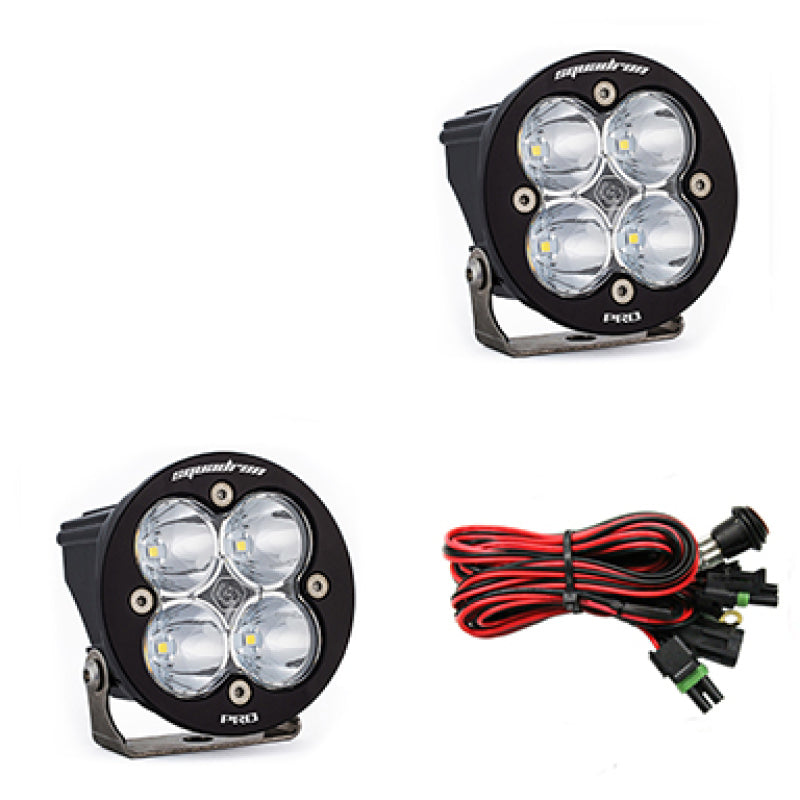 Baja Designs Squadron-R Pro Black LED Auxiliary Light Pod Pair - Universal 597801 Photo - Primary