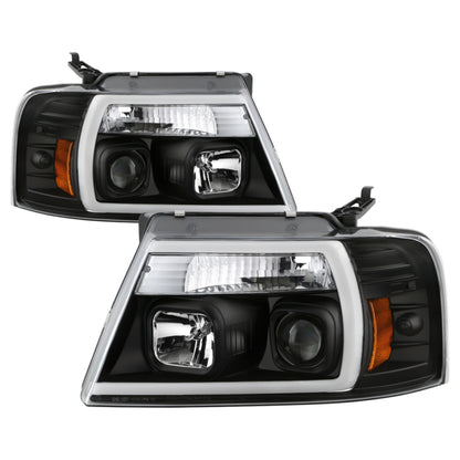 Spyder Ford F-150 04-08 High-Power LED Headlights - Black PRO-YD-FF15004PL-BK 5088161 5088161 Photo - Primary