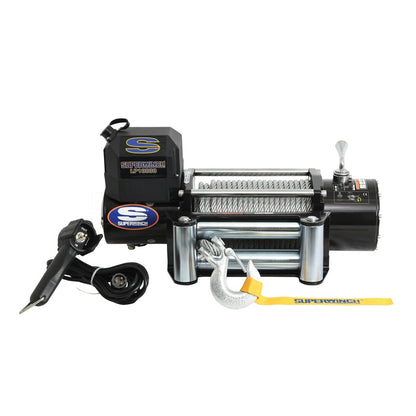 Superwinch 10000 LBS 12 VDC 3/8in x 85ft Steel Rope LP10000 Winch 1510200 1510200 Photo - Unmounted