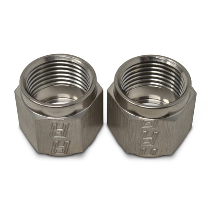 Russell Performance -4 AN Tube Nuts 1/4in dia. (Endura) (6 pcs.) 660561 660561 Photo - out of package