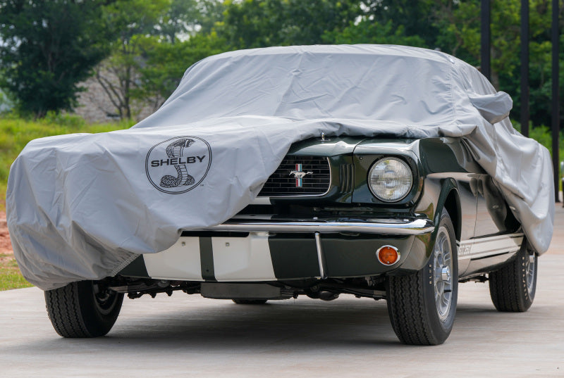 Covercraft 20 Ford Mustang  Custom Weathershield Hp Car Cover w/ Blk  Snake Medallion Logo C18571FO120PG C18571FO120PG Photo - out of package