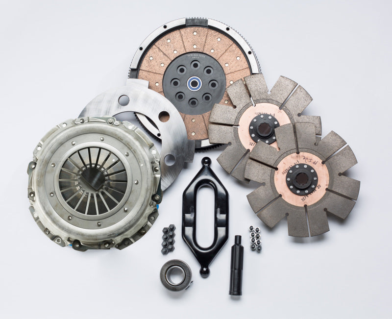 South Bend Clutch 99-00.5 Dodge NV5600(235hp)/00.5-05.5 NV5600(245hp)/ SFI Comp Dual Disc Clutch Kit DDC3850-6 DDC3850-6 Photo - Primary