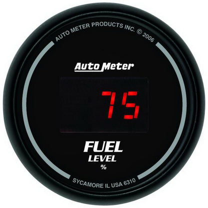 Autometer Digital 5-Gauge Kit - Sport Comp ATM6300 6300 User 1