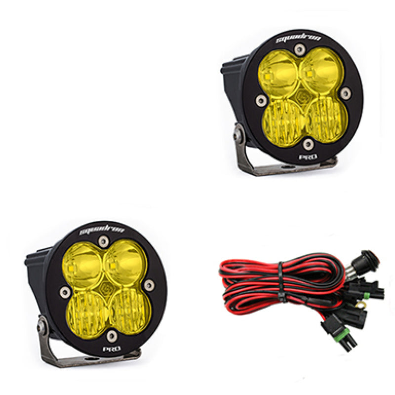 Baja Designs Squadron R Pro Driving/Combo Pair LED Light Pods - Amber 597813 597813 Photo - Primary